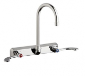 Chicago Faucets W8W-GN2AE35-317AB Workboard Faucet, 8'' Wall